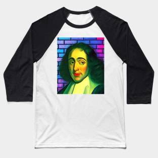 Baruch Spinoza Portrait | Baruch Spinoza Artwork 6 Baseball T-Shirt